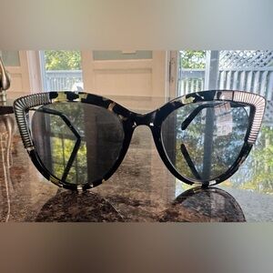 Balmain Tortoise Shell Sunglasses
